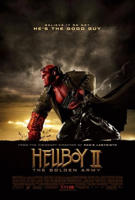 L'affiche du film Hellboy 2: L'armée d'or