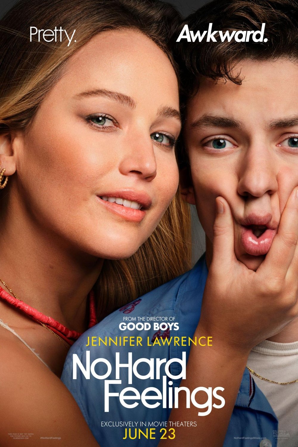 L'affiche du film No Hard Feelings