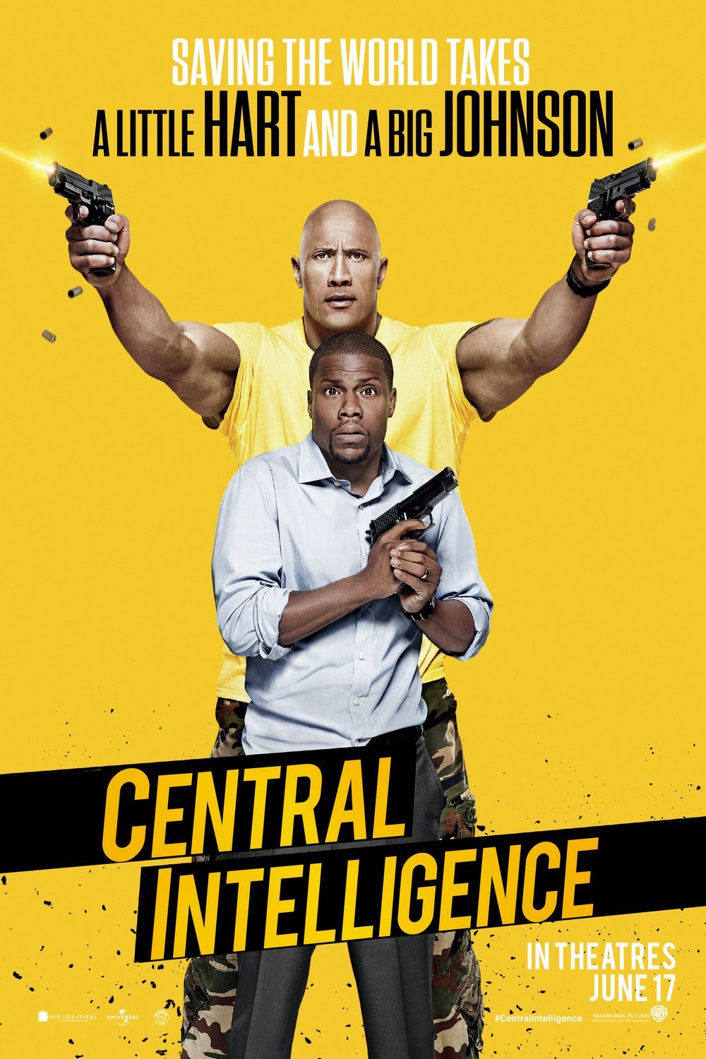 L'affiche du film Central Intelligence