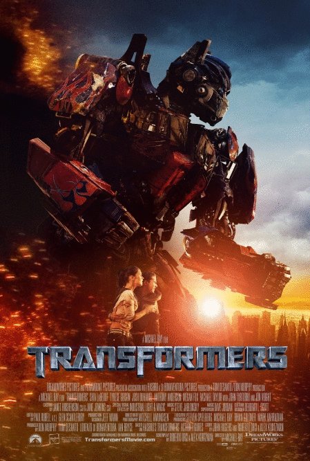 L'affiche du film Transformers v.f.
