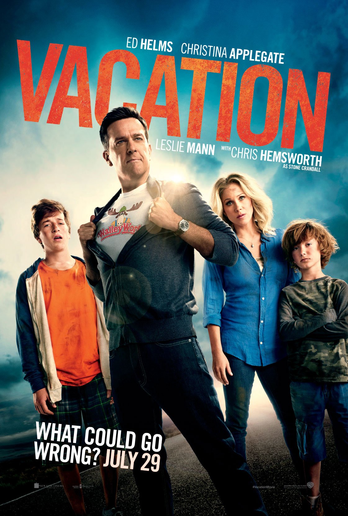 L'affiche du film Vacation