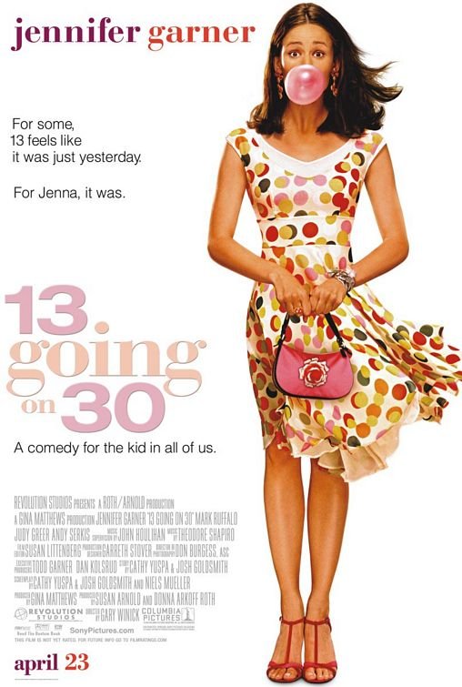 L'affiche du film 13 Going on 30