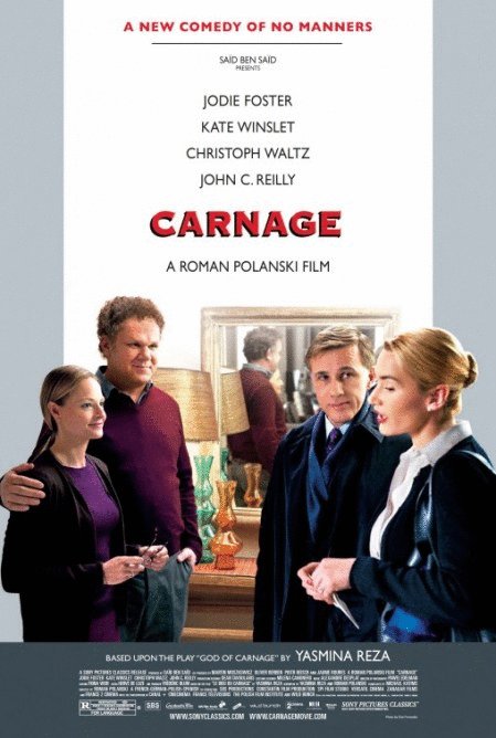L'affiche du film Carnage v.f.
