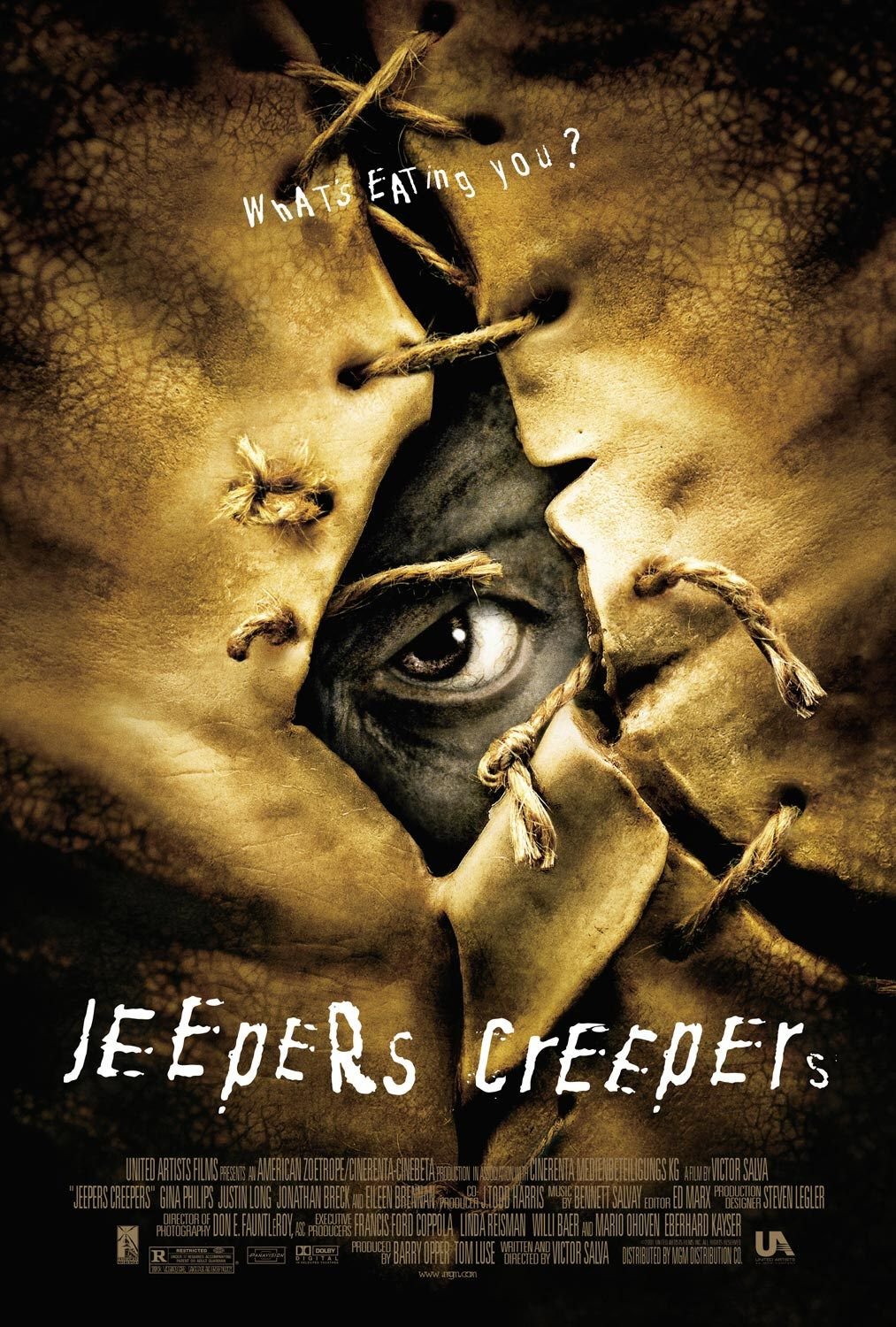 L'affiche du film Jeepers Creepers