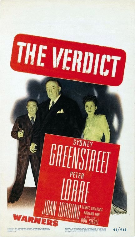 L'affiche du film The Verdict