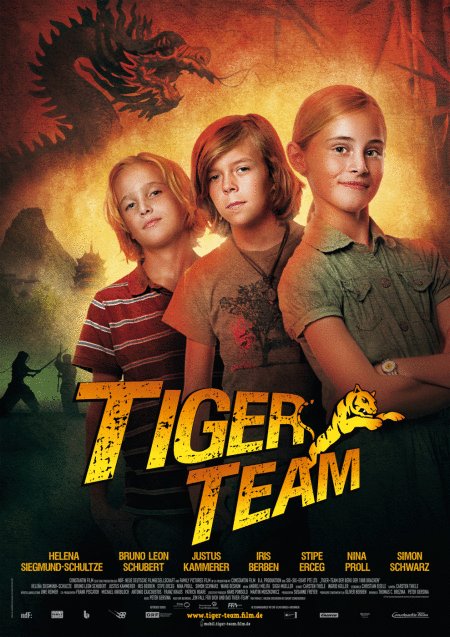 German poster of the movie Tiger Team