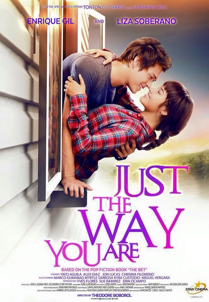 L'affiche originale du film Just the Way You Are en philippin