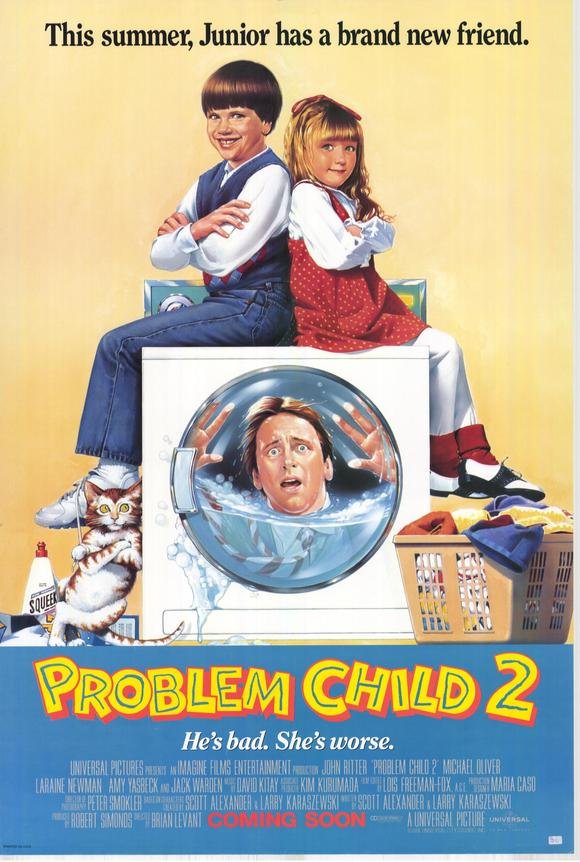 L'affiche du film Problem Child 2