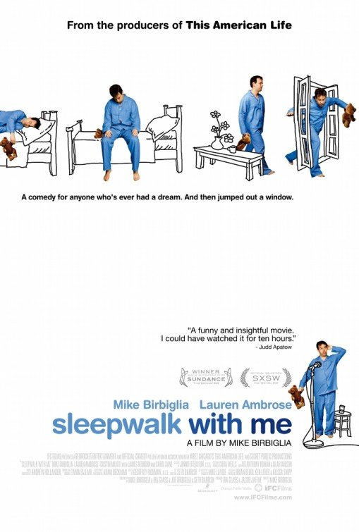 L'affiche du film Sleepwalk with Me