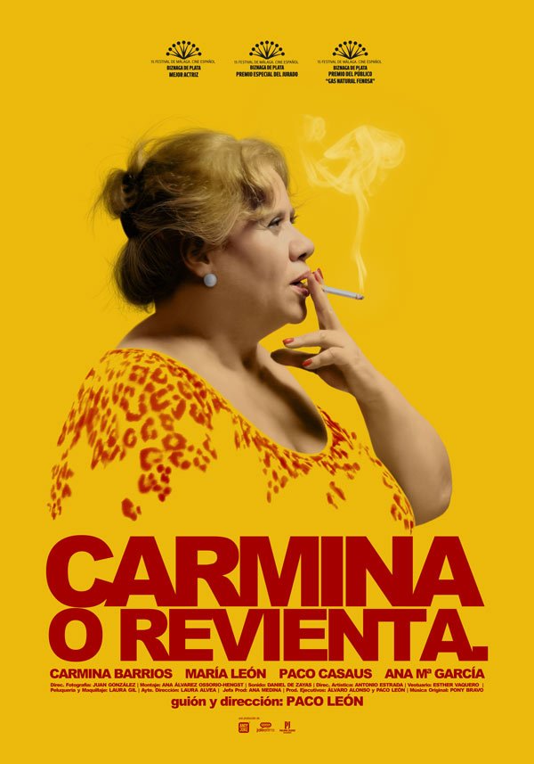 L'affiche originale du film Carmina o revienta en espagnol