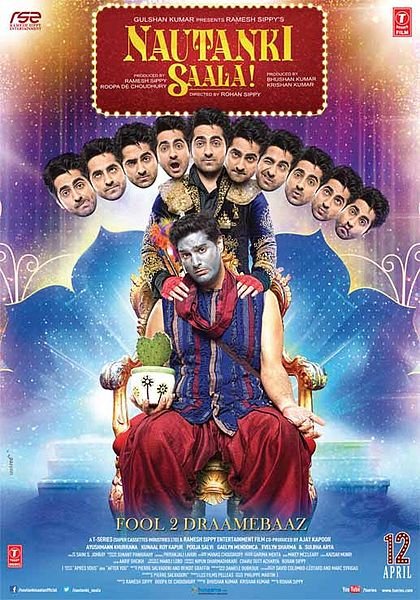 Hindi poster of the movie Nautanki Saala