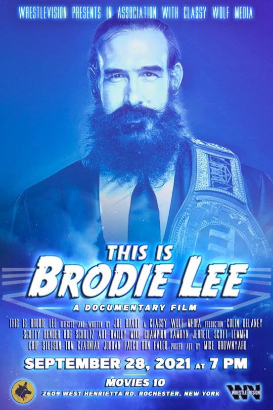L'affiche du film This is Brodie Lee