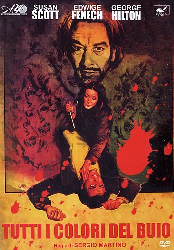 Italian poster of the movie Tutti i colori del buio