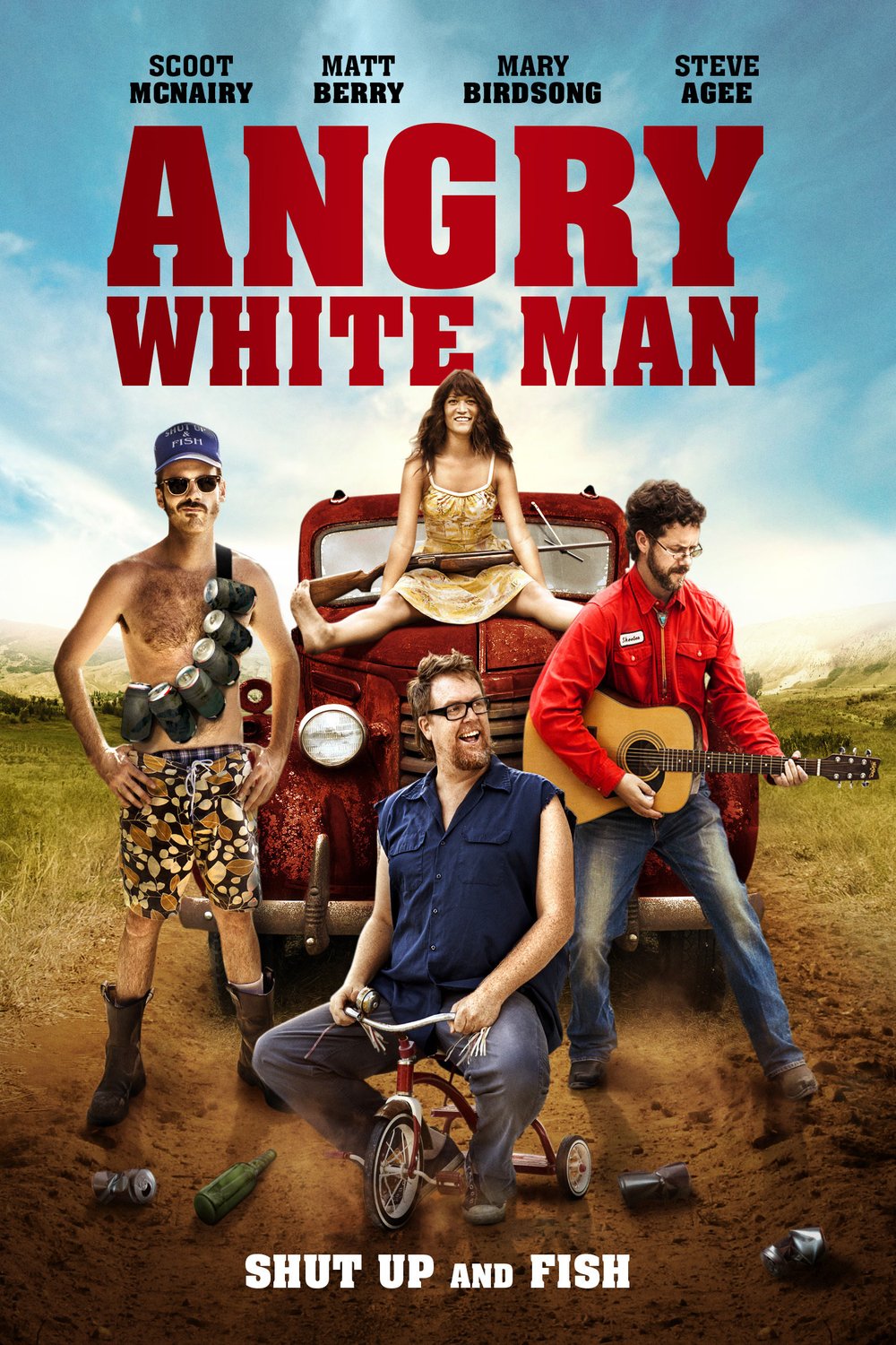 L'affiche du film Angry White Man