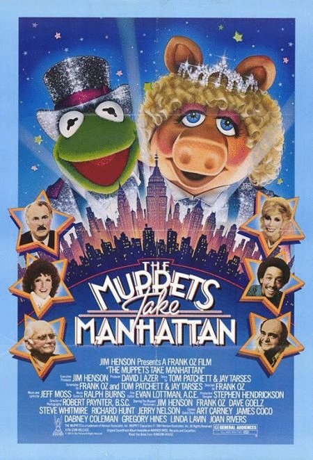 L'affiche du film Les Muppets attaquent Broadway
