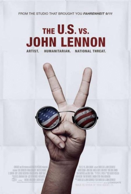 L'affiche du film The U.S. vs. John Lennon