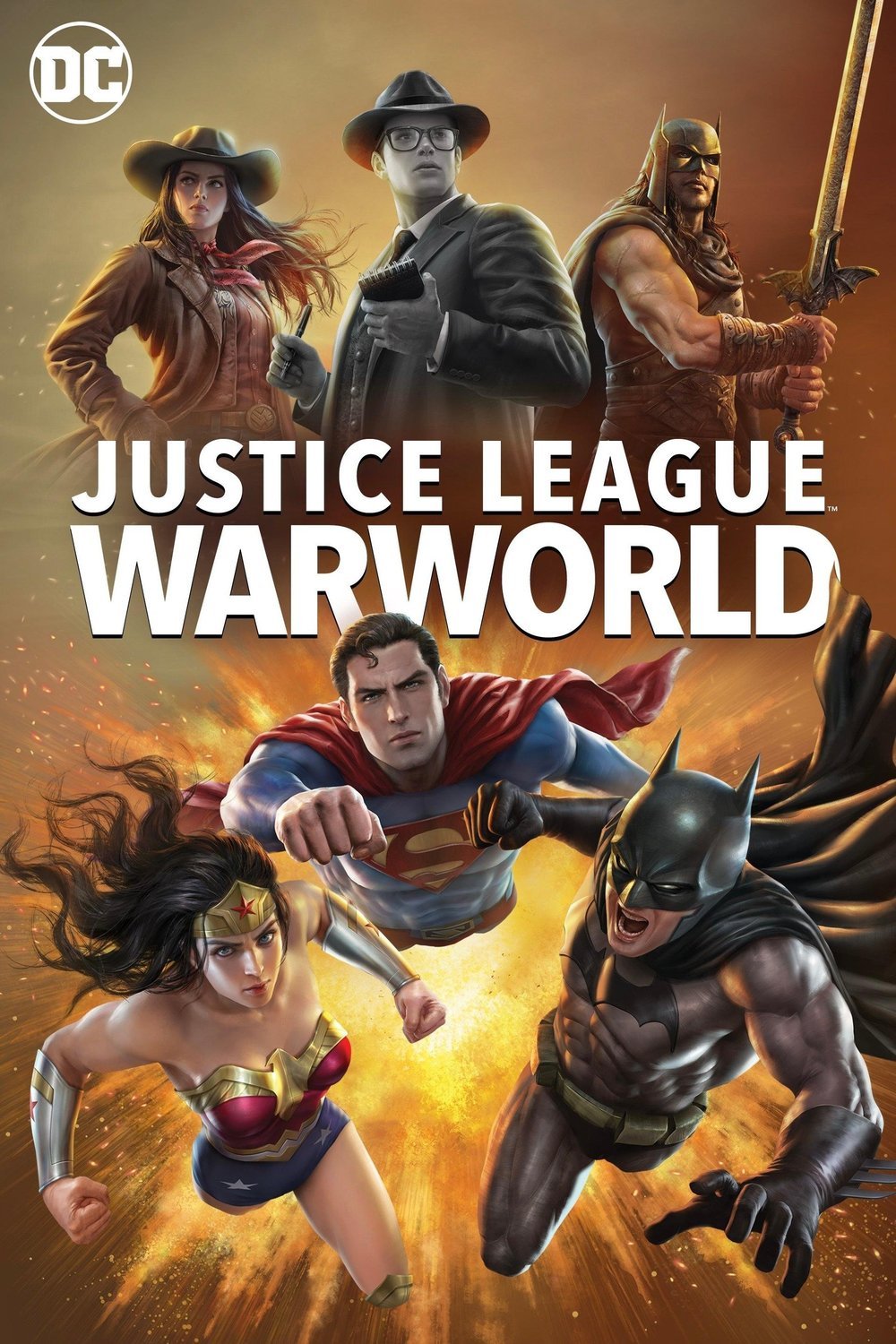 L'affiche du film Justice League: Warworld