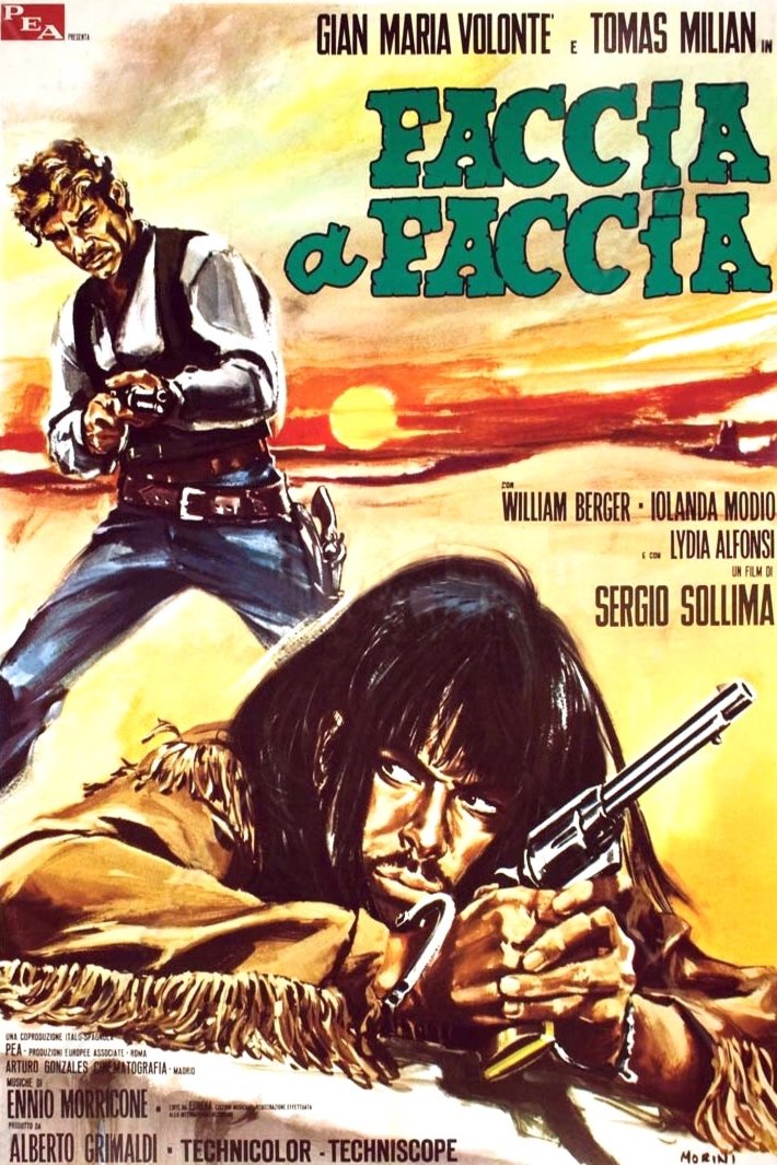 Italian poster of the movie Face to Face