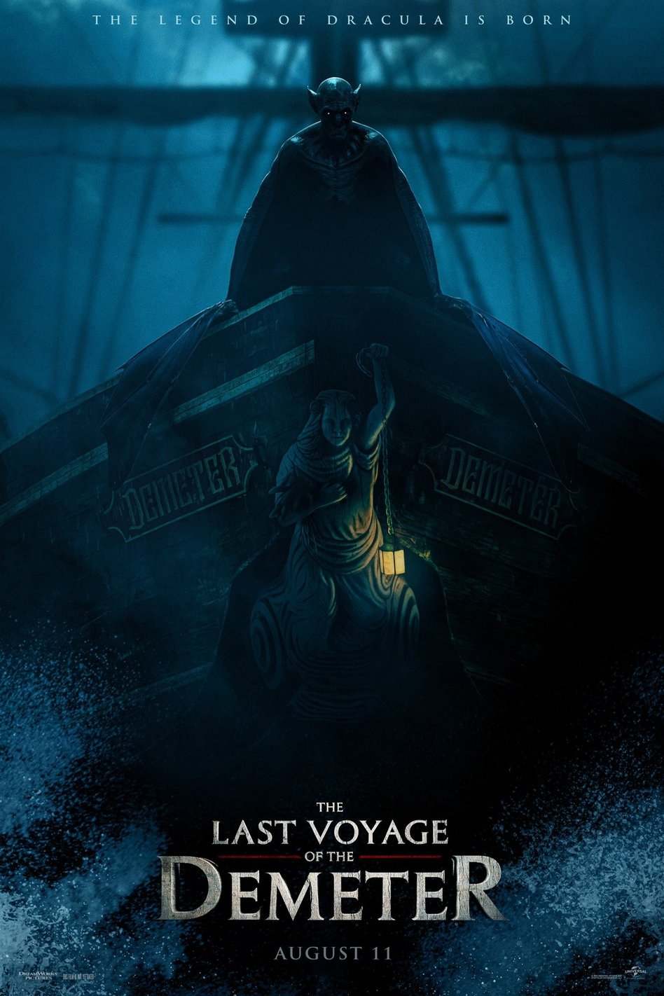 L'affiche du film The Last Voyage of the Demeter