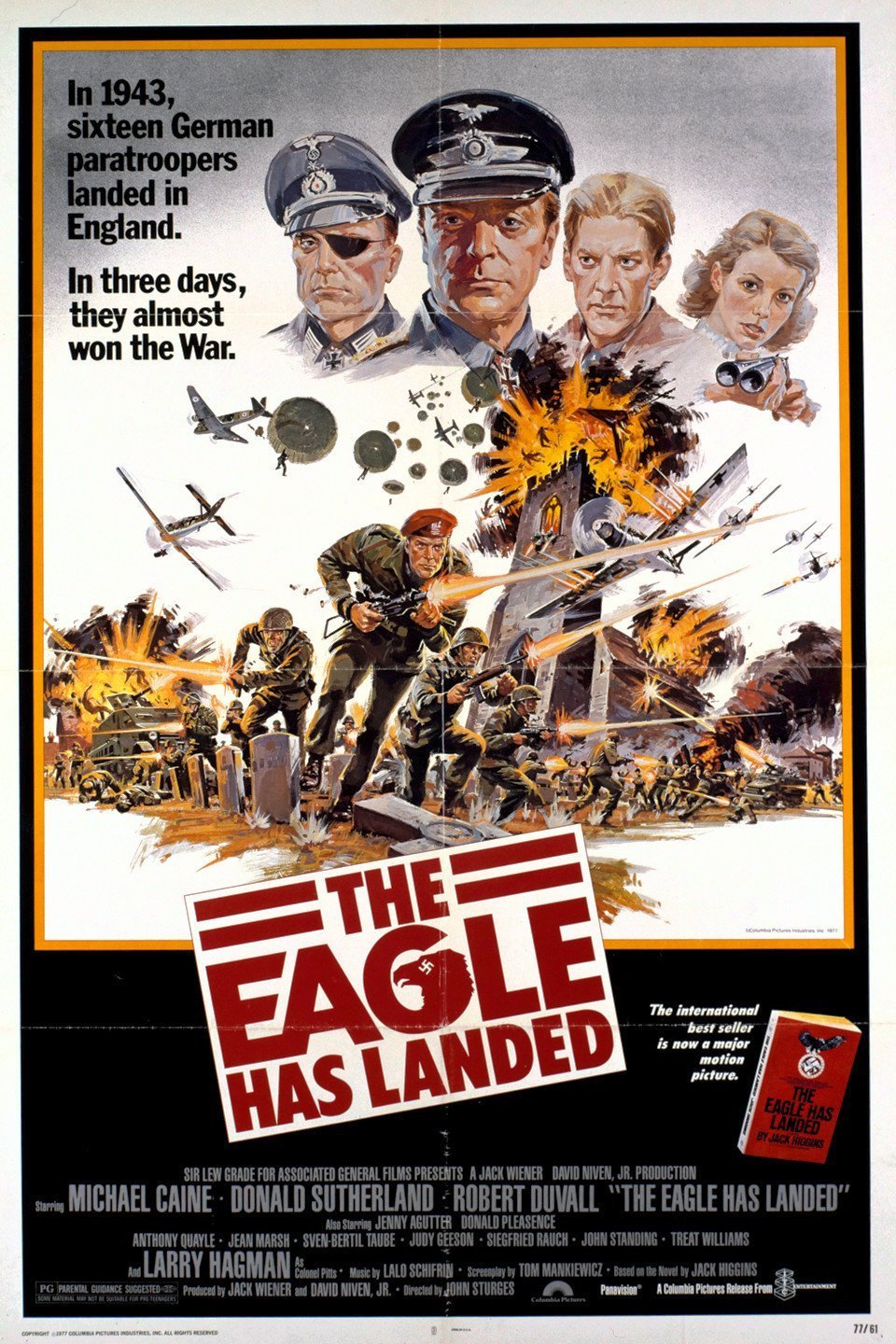 L'affiche du film The Eagle Has Landed