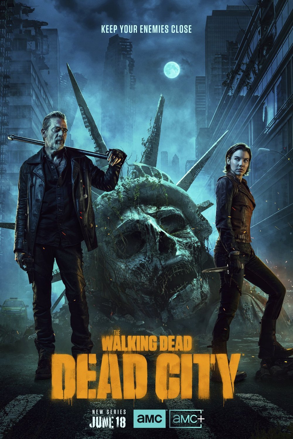 L'affiche du film The Walking Dead: Dead City