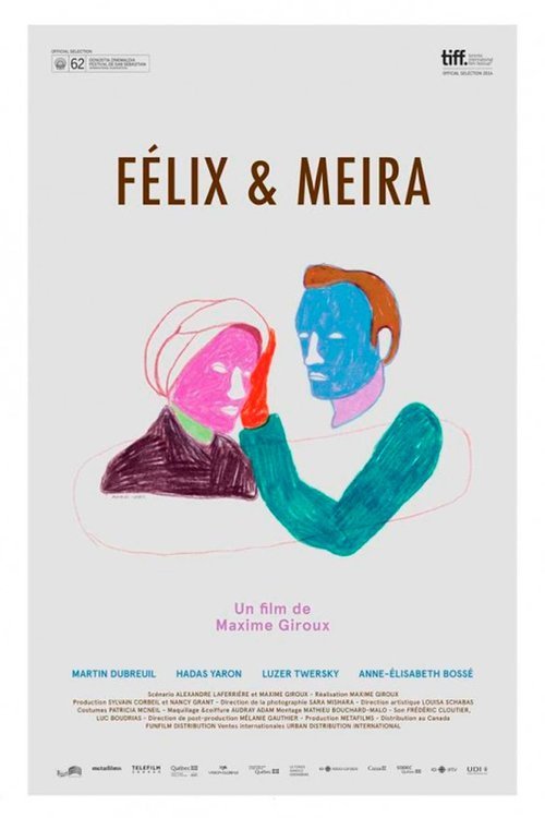 L'affiche du film Félix et Meira
