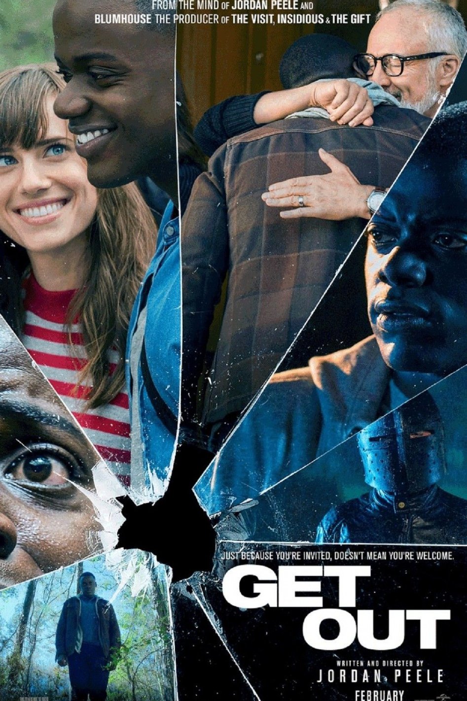 L'affiche du film Get Out v.f.