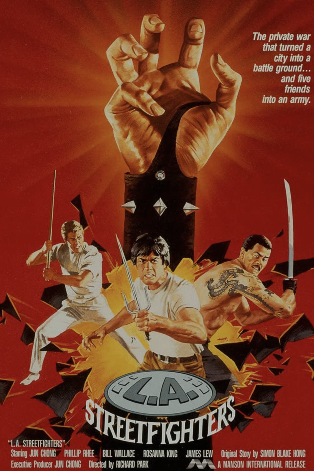 Poster of the movie L.A. Streetfighters