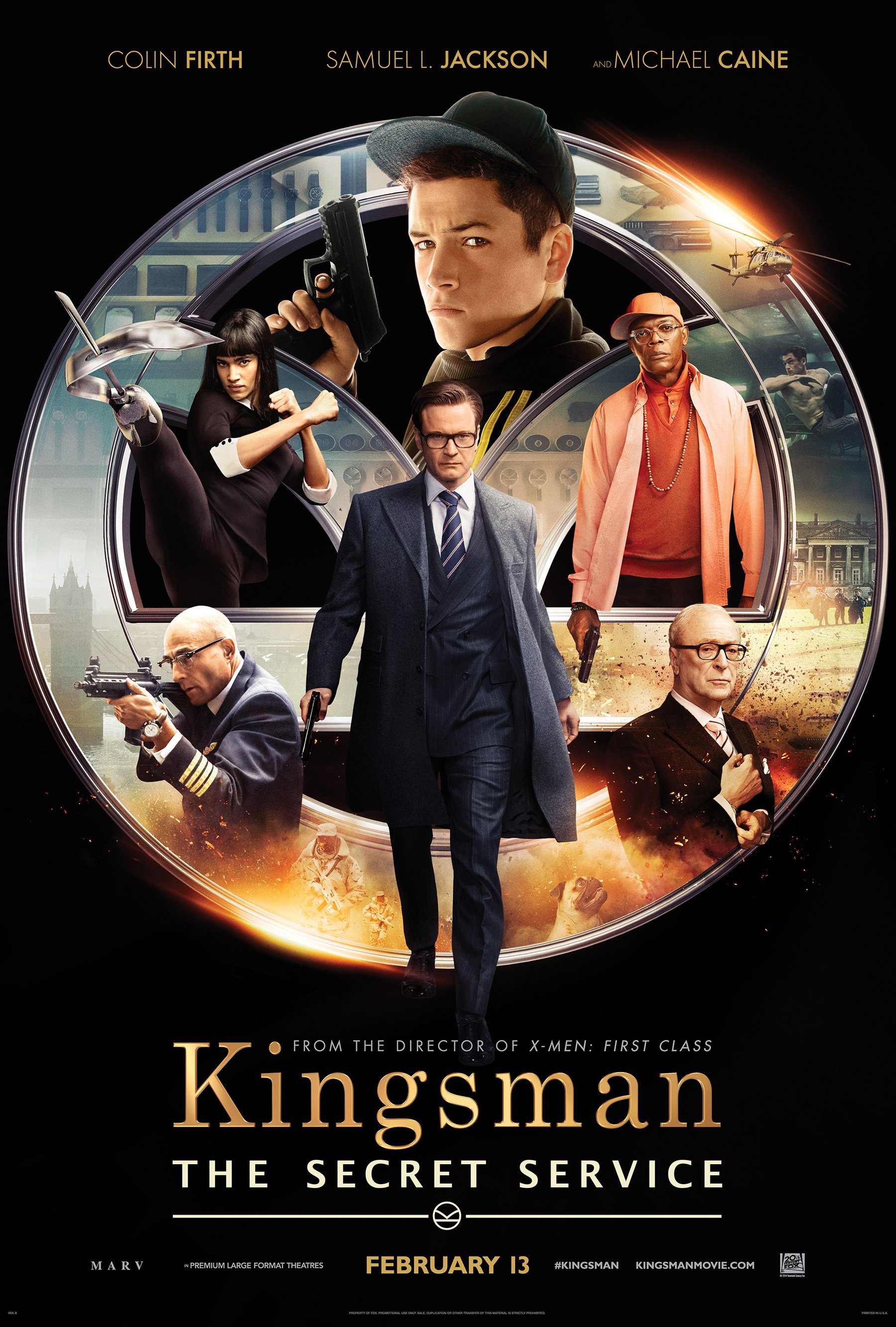 Poster of the movie Kingsman: Services secrets v.f.