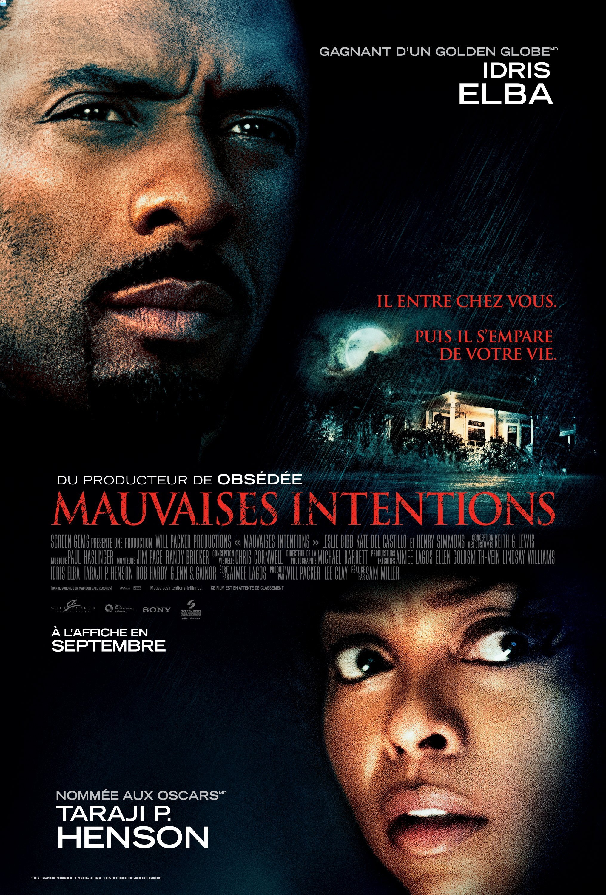 Poster of the movie Mauvaises intentions