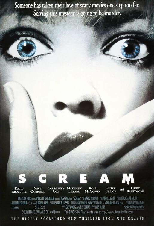 L'affiche du film Scream