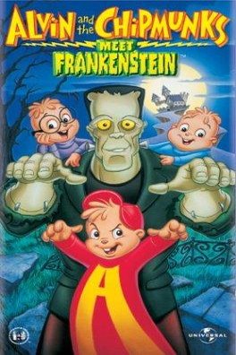 L'affiche du film Alvin and the Chipmunks Meet Frankenstein