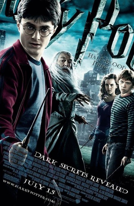 L'affiche du film Harry Potter and the Half-Blood Prince