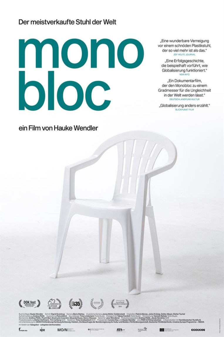 L'affiche originale du film Monobloc en allemand