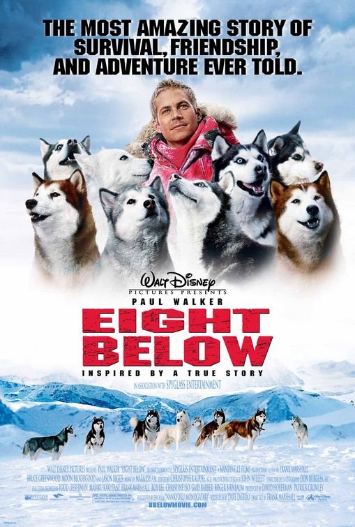 L'affiche du film Eight Below