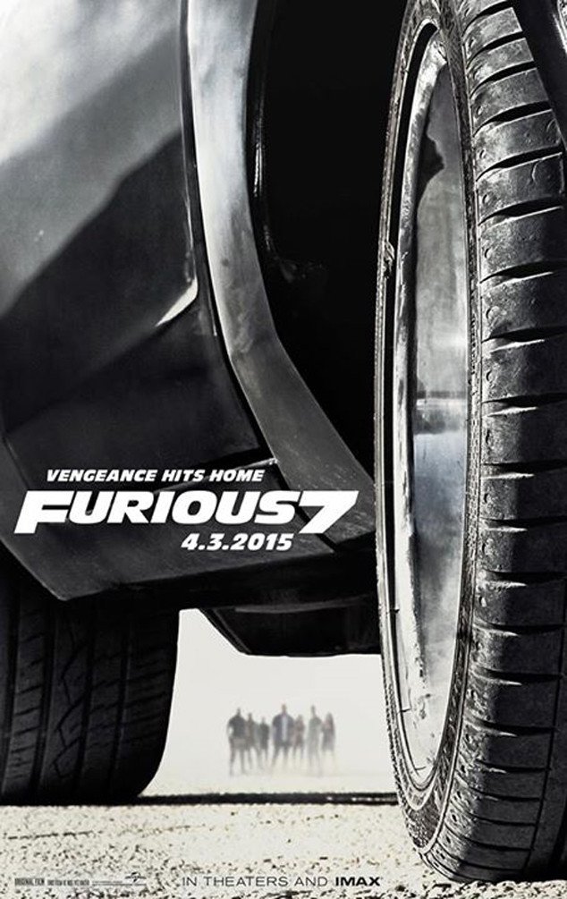 L'affiche du film Furious 7