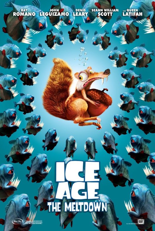 L'affiche du film Ice Age: The Meltdown