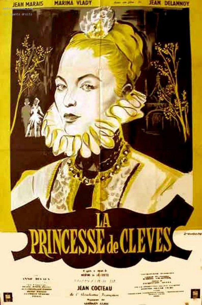 French poster of the movie La Princesse de Clèves