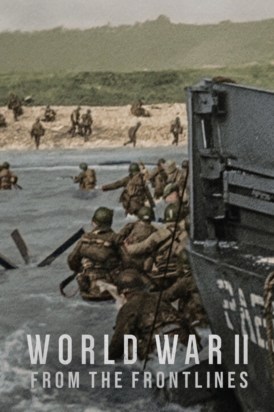 L'affiche du film World War II: From the Frontlines