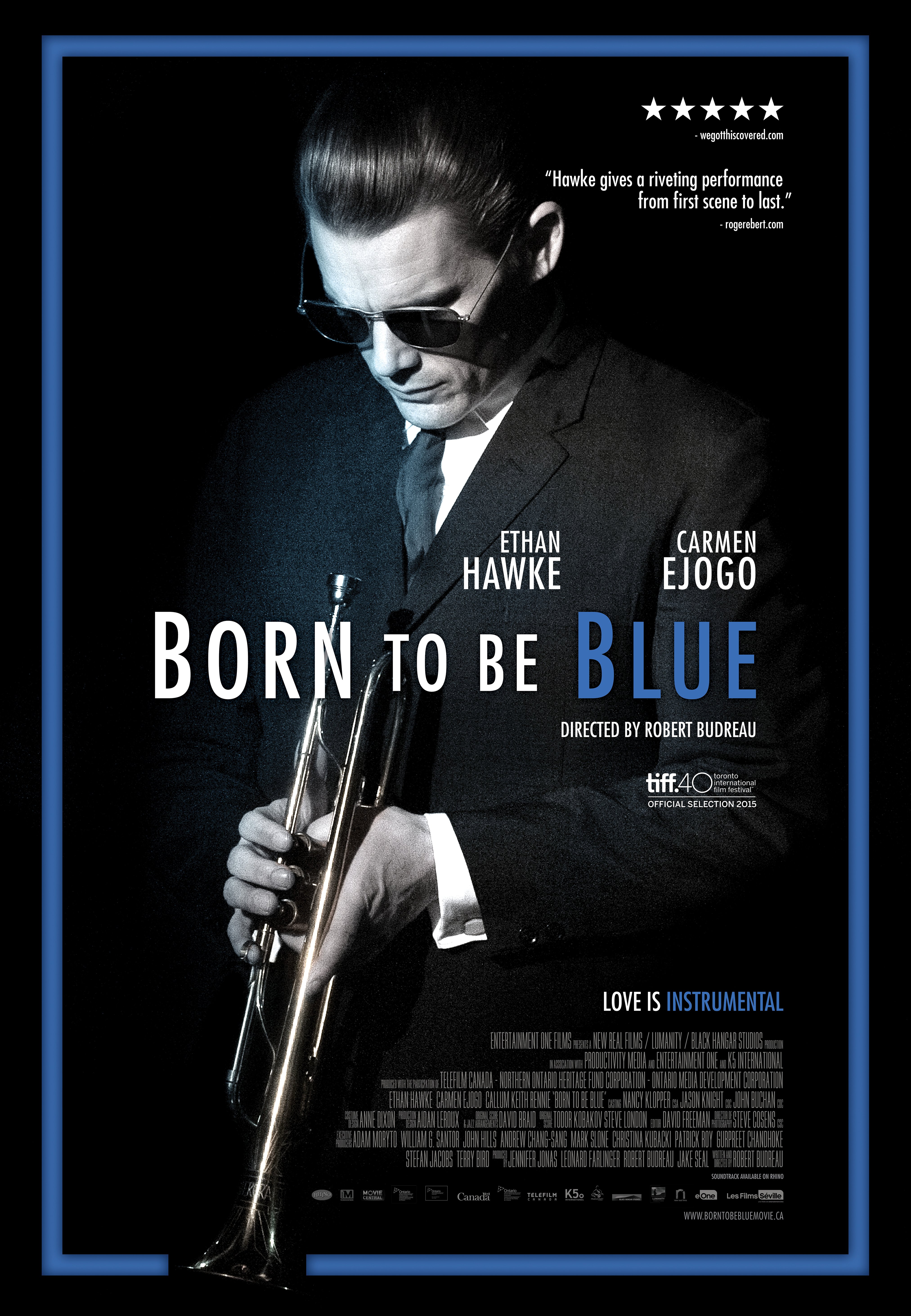 L'affiche du film Born to Be Blue