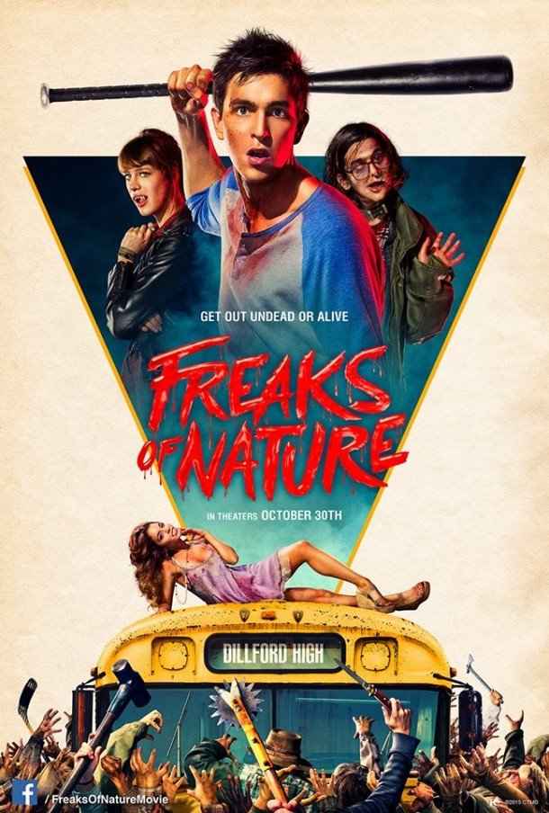 L'affiche du film Freaks of Nature