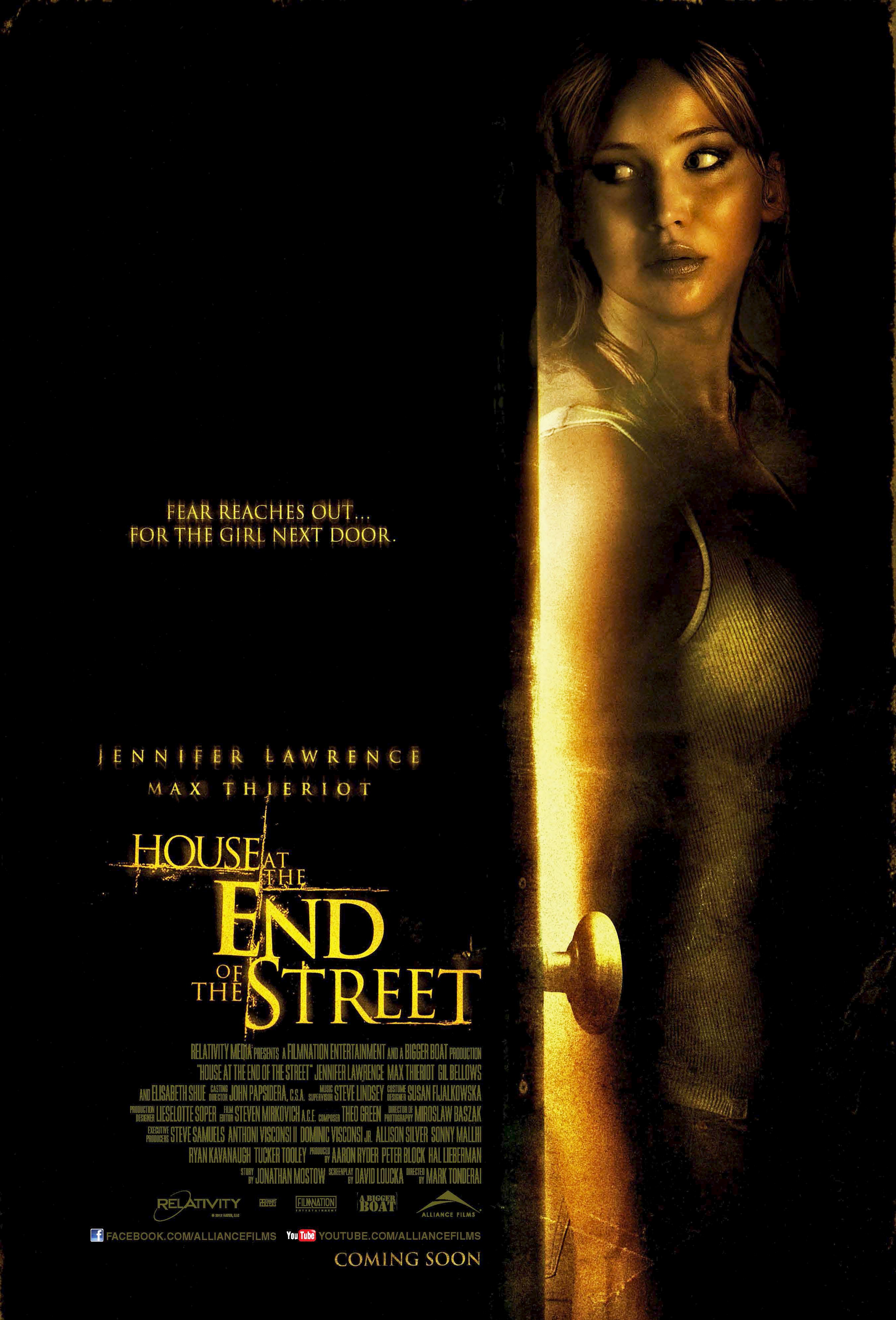 L'affiche du film House at the End of the Street
