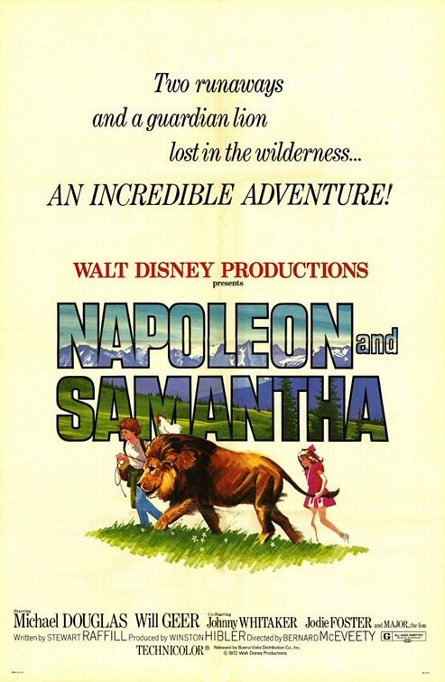 L'affiche du film Napoleon and Samantha