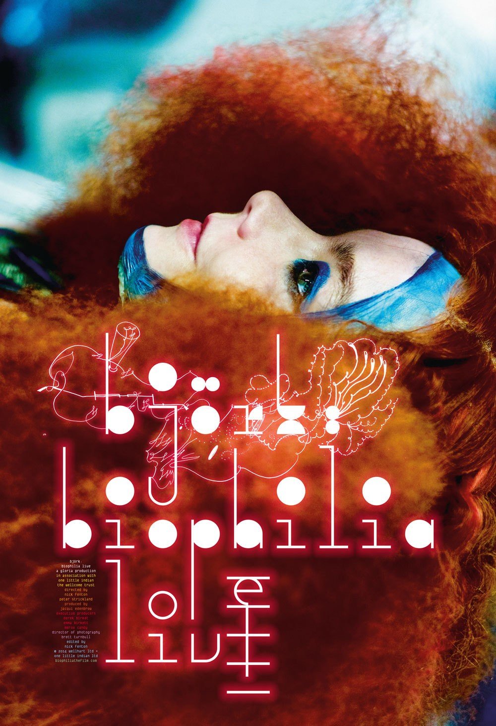 L'affiche du film Björk: Biophilia Live