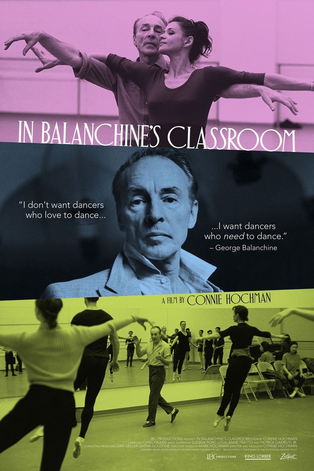 L'affiche du film In Balanchine's Classroom