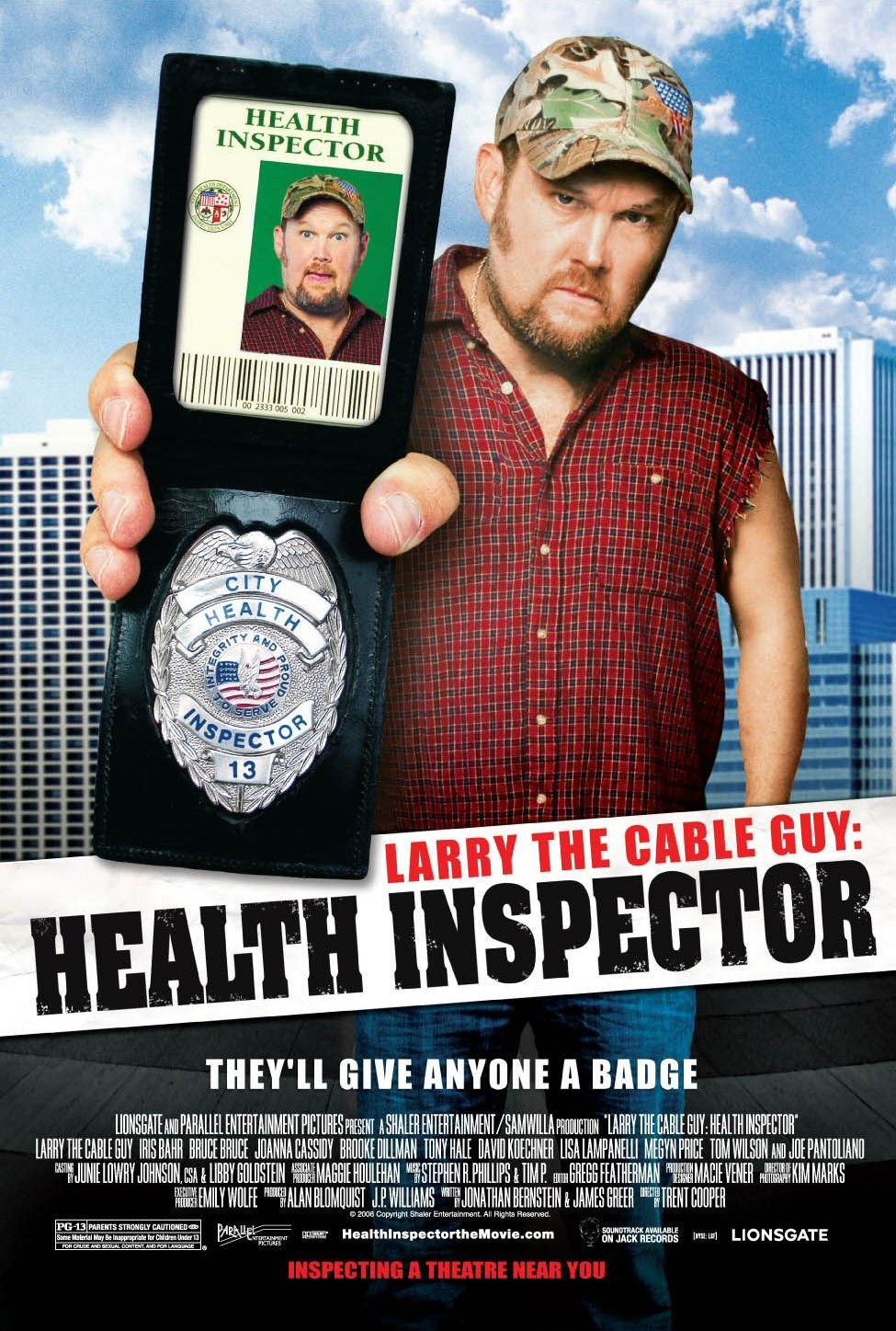 L'affiche du film Larry the Cable Guy: Health Inspector