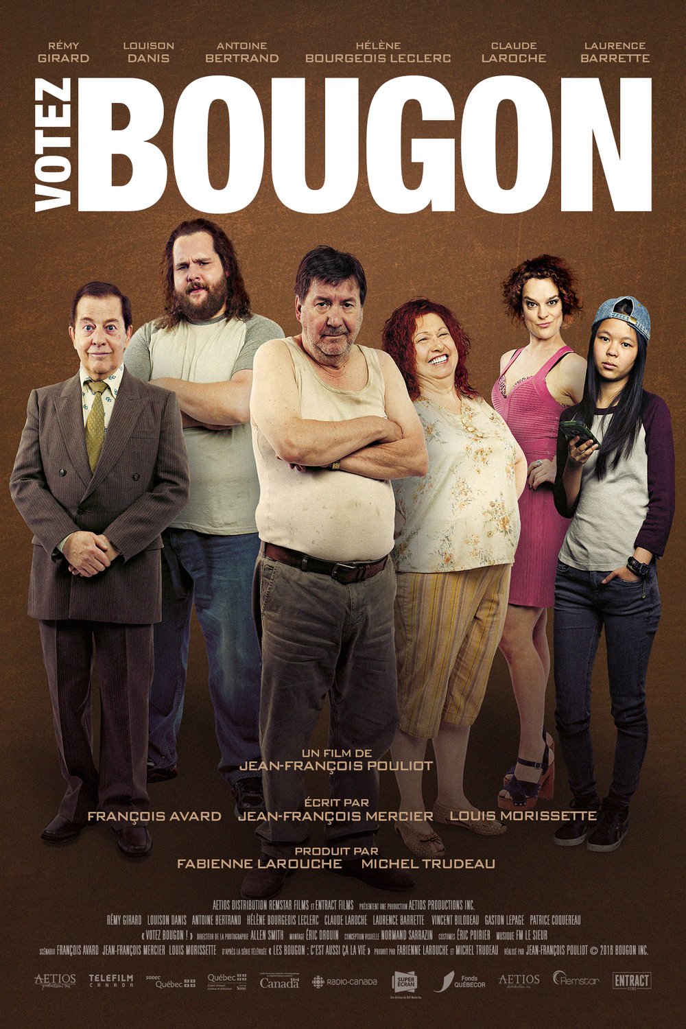 L'affiche du film Votez Bougon