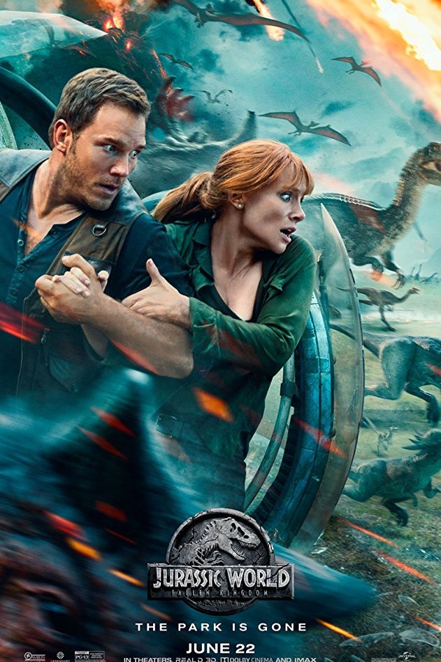 L'affiche du film Jurassic World: Fallen Kingdom