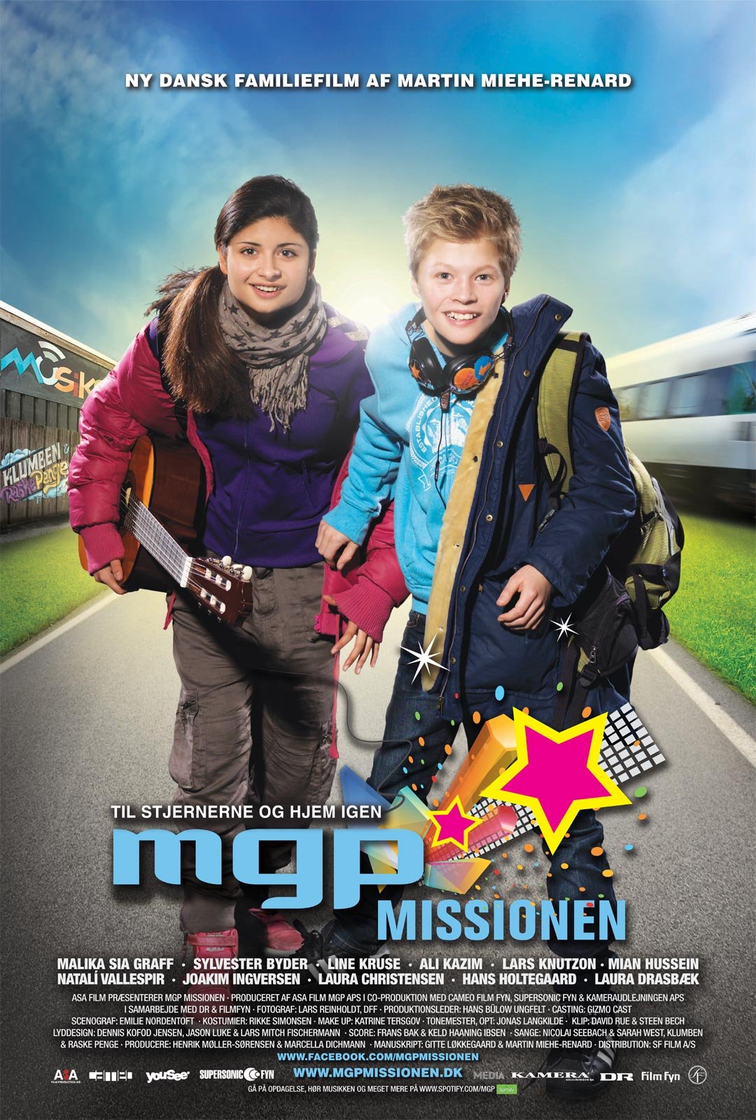 Danish poster of the movie MGP Missionen