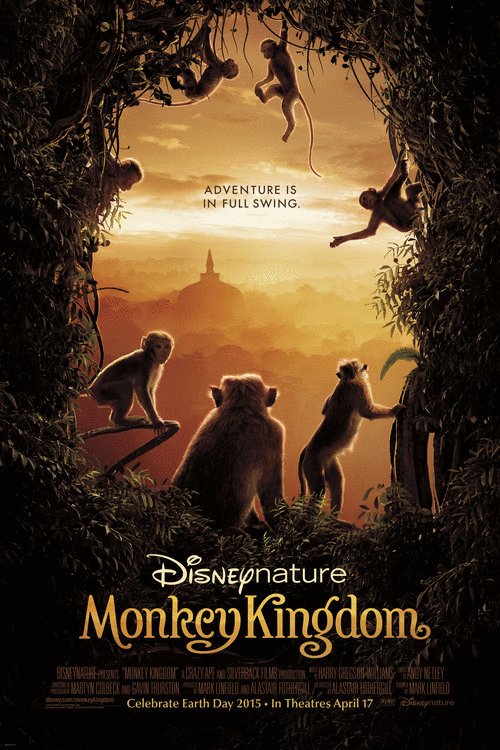L'affiche du film Monkey Kingdom
